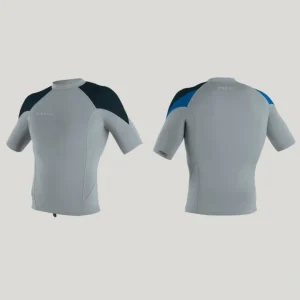 Reactor-2 1mm Short Sleeve Top | Grey