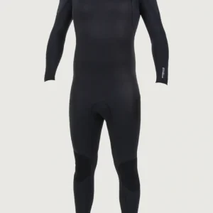 Hyperfreak Plus 3/2mm Chest Zip Full Wetsuit | BLACK/BLACK