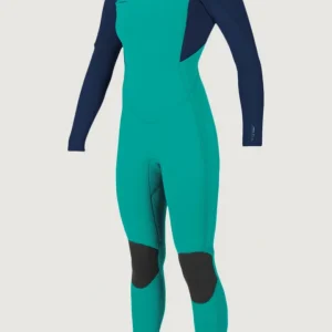 Hyperfreak Plus 3/2mm Chest Zip Full Wetsuit | Light Green