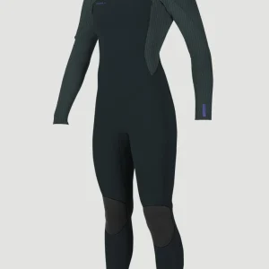 Hyperfreak Plus 3/2mm Chest Zip Full Wetsuit | GUNMTL/GUNMTL