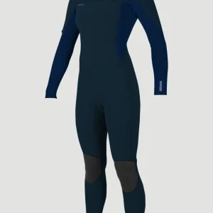 Hyperfreak Plus 4/3mm Chest Zip Full Wetsuit | SHADE/NAVY