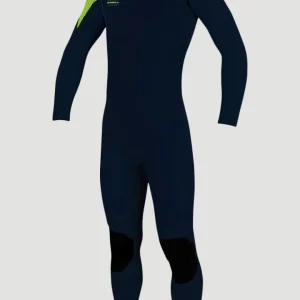 Hyperfreak Plus 3/2mm Chest Zip Full Wetsuit | Dark Blue