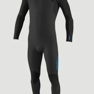 Hyperfreak Plus 4/3mm Chest Zip Full Wetsuit | Raven