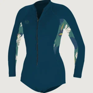 Bahia 2/1mm Front Zip Long Sleeve Spring Wetsuit | Dark Blue