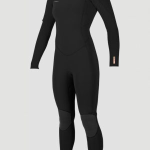 Hyperfreak Plus 5/4mm Chest Zip Full Wetsuit | BLACK/BLACK