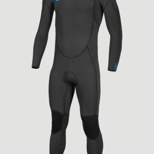 Ninja 5/4mm Chest Zip Full Wetsuit | A05 BLK/BLK/BLK