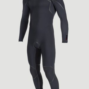 Hyperfreak Fire 4/3mm Chest Zip Full Wetsuit | BLACK/BLACK
