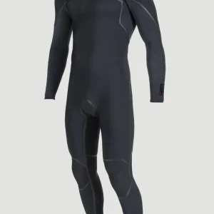 Hyperfreak Fire 5/4mm Chest Zip Full Wetsuit | BLACK/BLACK
