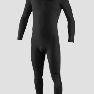 Hyperfreak Wind 3/2mm Chest Zip Full Wetsuit | BLACK/BLACK