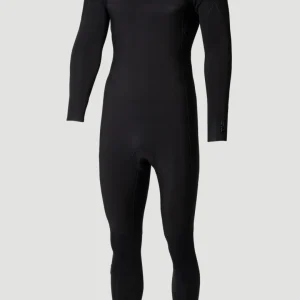 Epic 4/3mm Chest Zip Full Wetsuit | A05 BLK/BLK/BLK