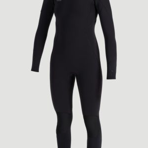Epic 5/4mm Chest Zip Full Wetsuit | A05 BLK/BLK/BLK