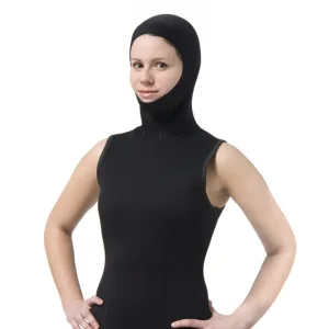 Veste à cagoule en néoprène 3 mm super extensible pour femme