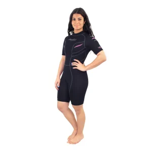 Combinaison courte (shorty) Aqualine en néoprène 2,5 mm pour femme