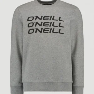 Sweat Triple Stack Crew | Silver Melee -A