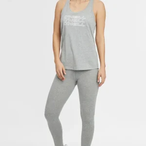 High Waist Legging | Silver Melee -A