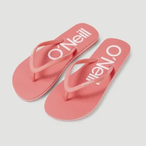 Tongs à logo Profile | Georgia Peach