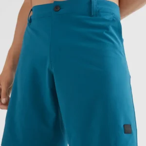 Short chino Hybrid | Blue Coral