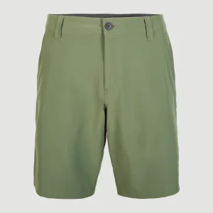 Short chino Hybrid | Deep Lichen Green