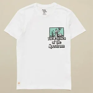 Tee Shirt Globe Physics Blanc