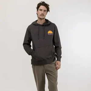 Sweat A Capuche Rhythm Blend Vintage Fleece Black