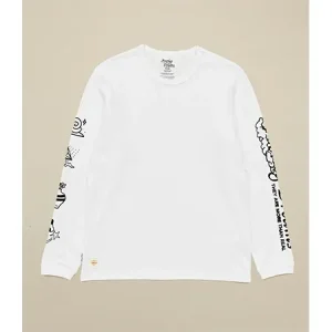 Tee Shirt Manche Longue Globe Bootleg Dreams Blanc
