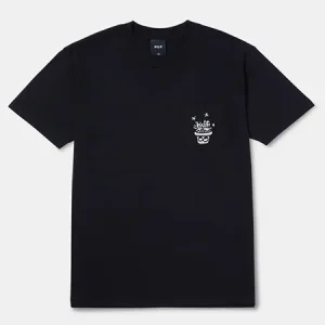 Tee Shirt Manche Courte HUF Pot Head Pocket Black