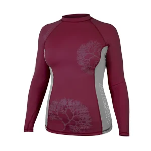 Chandail dermoprotecteur (rashguard) doublé long pour femme