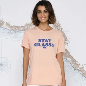 Tee Shirt Stay Glassy Salty Crew